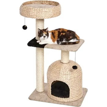 Mājdzīvniekiem Cat Tree | Ligzda Kaķis Mēbeles, Gultas un Mēbeles, Kaķu, Mājdzīvnieku Produktu Scratcher Ar Māju Skrāpi Rotaļlietas Piederumi Mājas